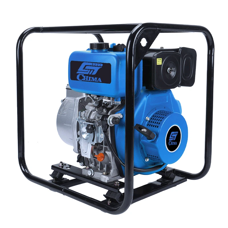 Portable 4-stroke Air-cooled Diesel Water Pump