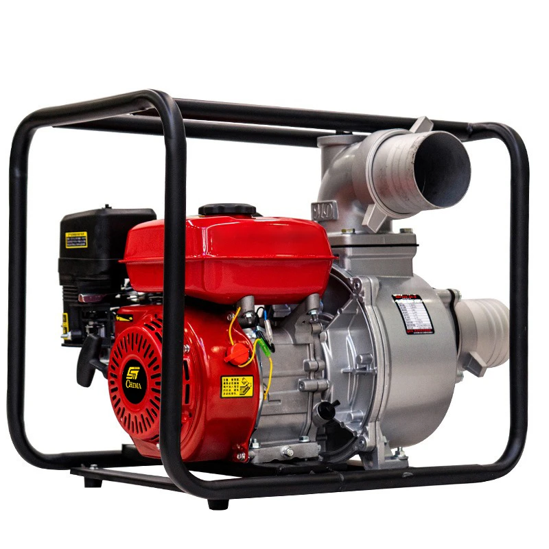 Portable 4-Stroke Gas Petrol Driven Motor Water Pump